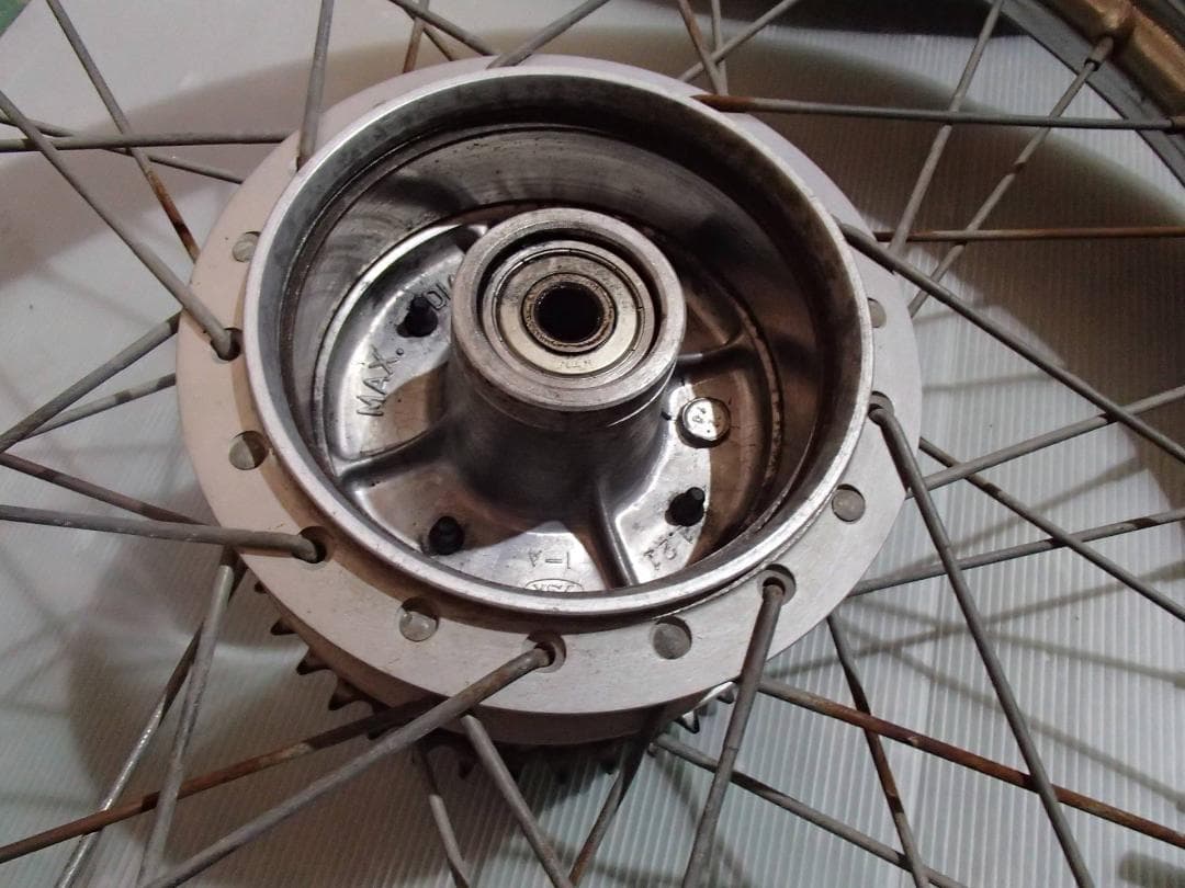 C50　スーパーカブ　前後ホイールセット