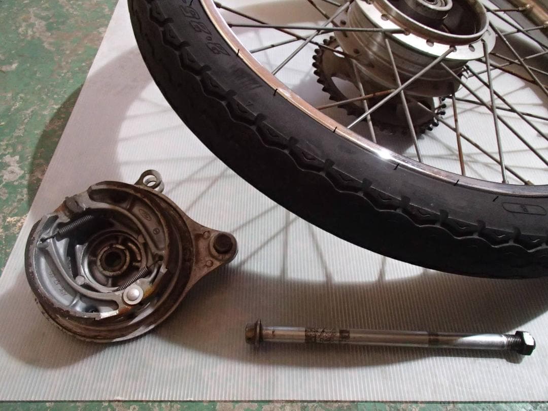 C50　スーパーカブ　前後ホイールセット