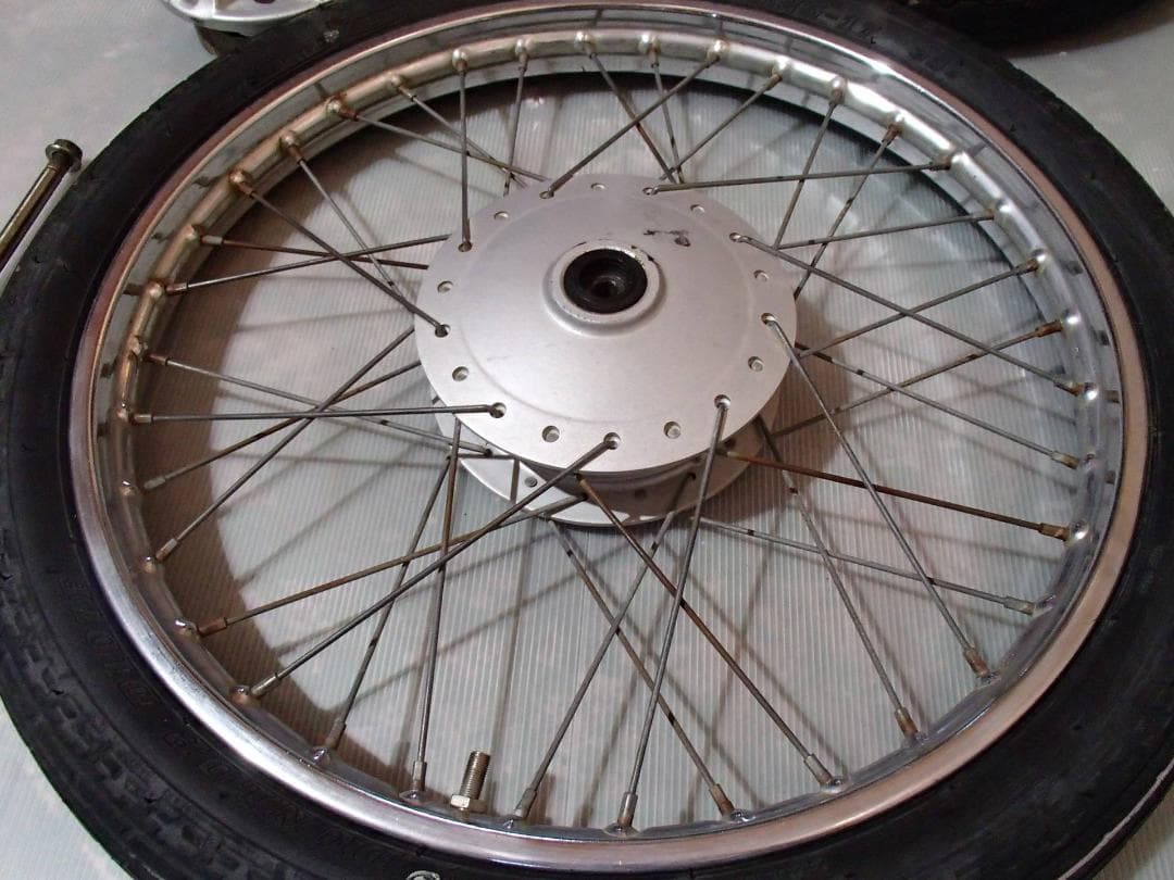 C50　スーパーカブ　前後ホイールセット