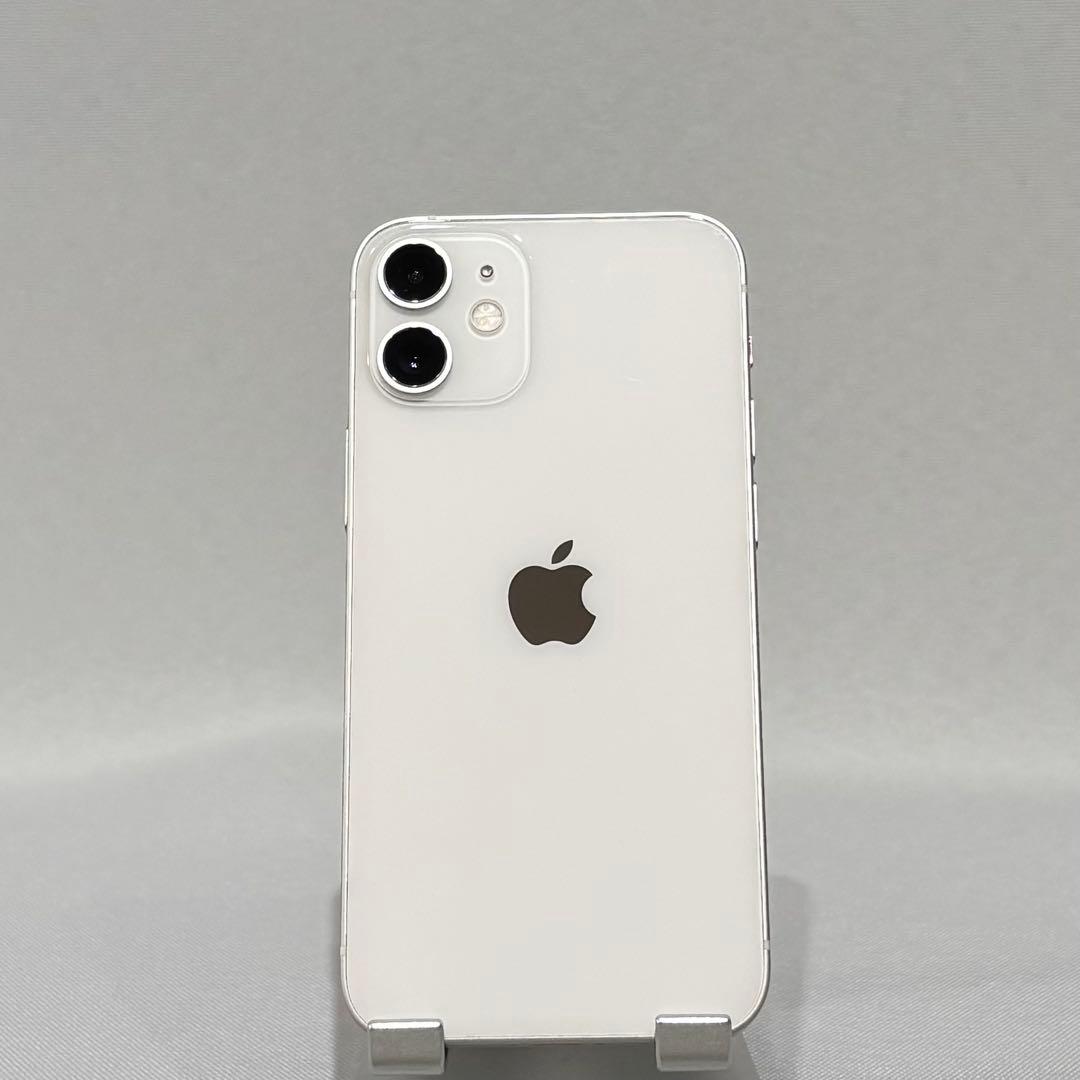 『美品』iPhone 12 mini 64GB ホワイト　SIMフリー　動作良好