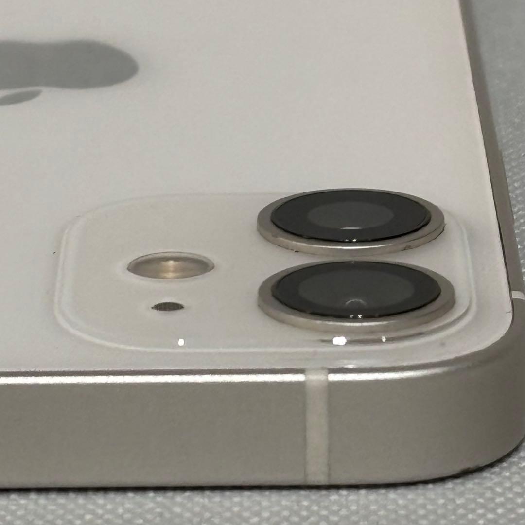 『美品』iPhone 12 mini 64GB ホワイト　SIMフリー　動作良好