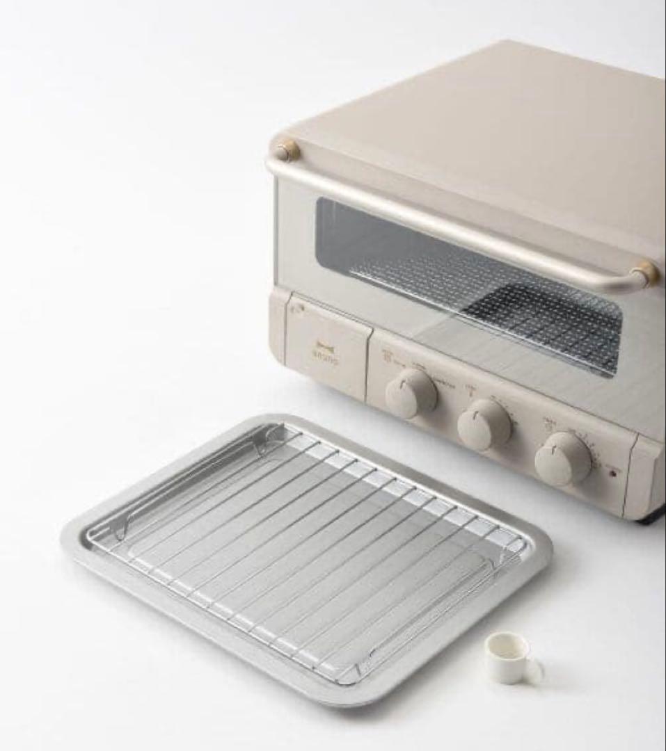 【新品未開封】　BRUNO　スチーム＆ベイクトースター　グレージュ