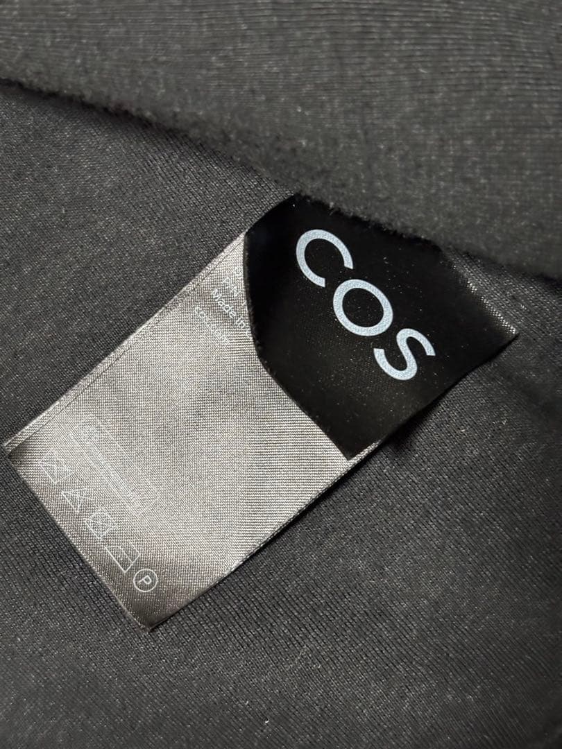 COS ウールボンバージャケット ランチジャケット ノーカラー