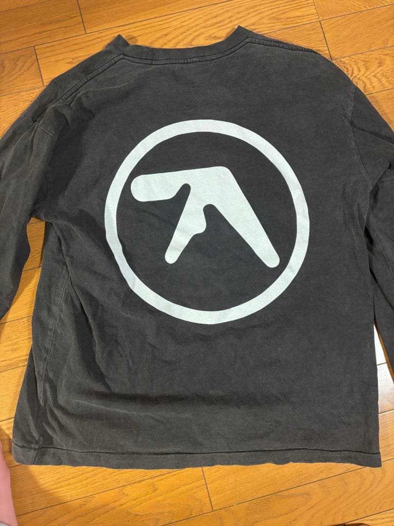aphex twin 00s 90s ロンT フェード　vintage 古着