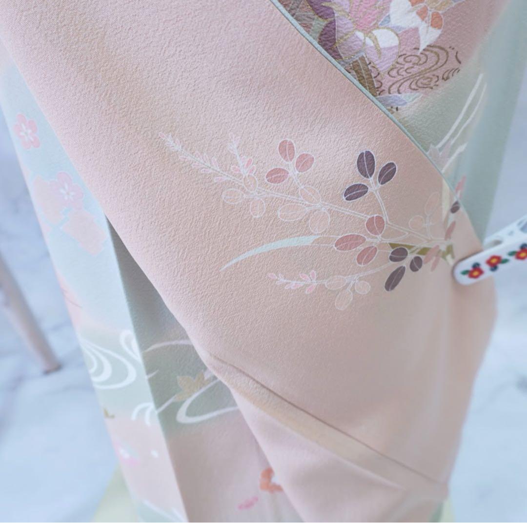 訪問着 フルセットa478七五三　入学式　お宮参り　結婚式