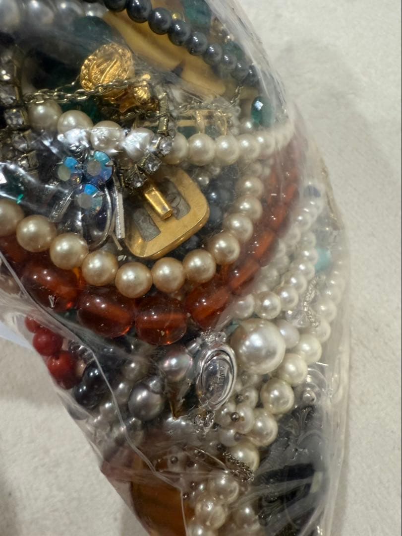 イミテーションアクセサリー 真珠系多め まとめ売り 約2.5kg