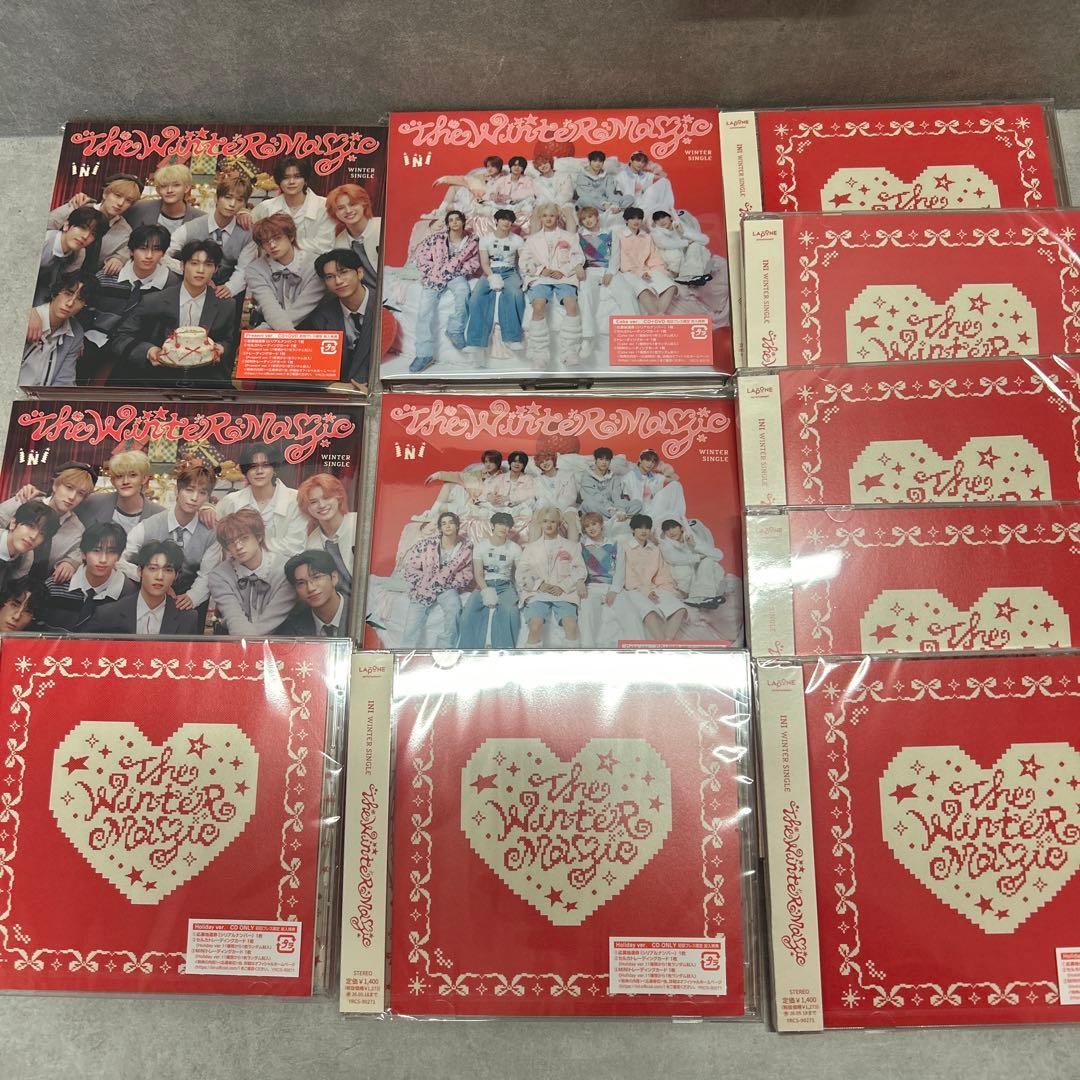 INI THE WINTER MAGIC CD 未開封 11枚セット