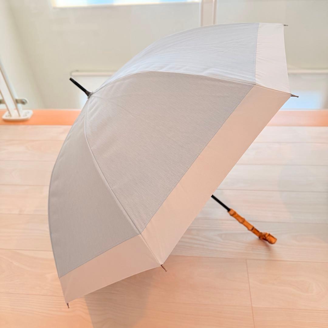 未使用 サンバリア100 コンビmoku ブルー 竹手元 Mサイズ