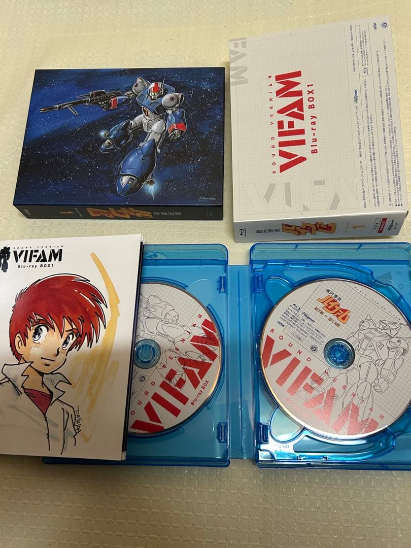 プラモデル 付き 銀河漂流バイファム　Ｂｌｕ−ｒａｙ　ＢＯＸ　１　数量限定版