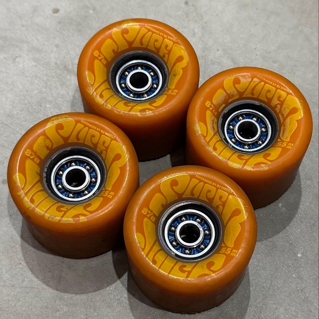 スケートボード OJ wheels-MINI SUPER JUICE-Orange-55mm