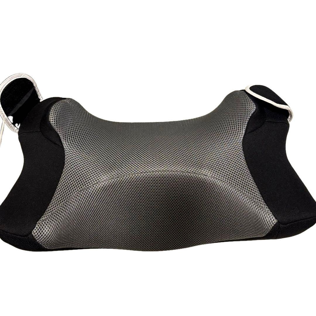 極美品　エールべべ ジュニアシート サラット3ステップ クワトロST 黒 赤