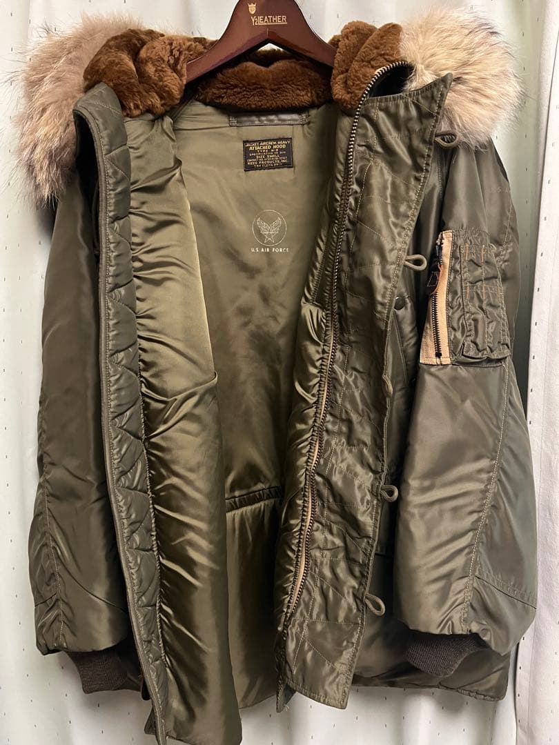 旧リアルマッコイズN-3 The REAL McCOY'S中古 SMALLサイズ