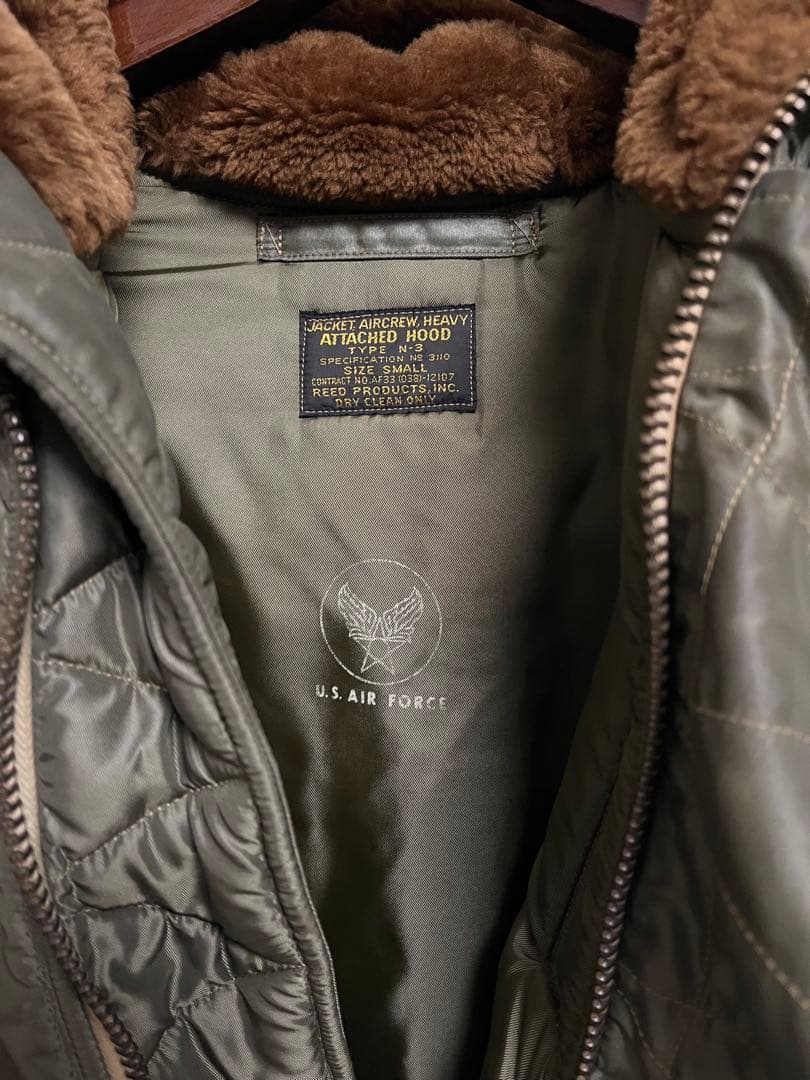 旧リアルマッコイズN-3 The REAL McCOY'S中古 SMALLサイズ