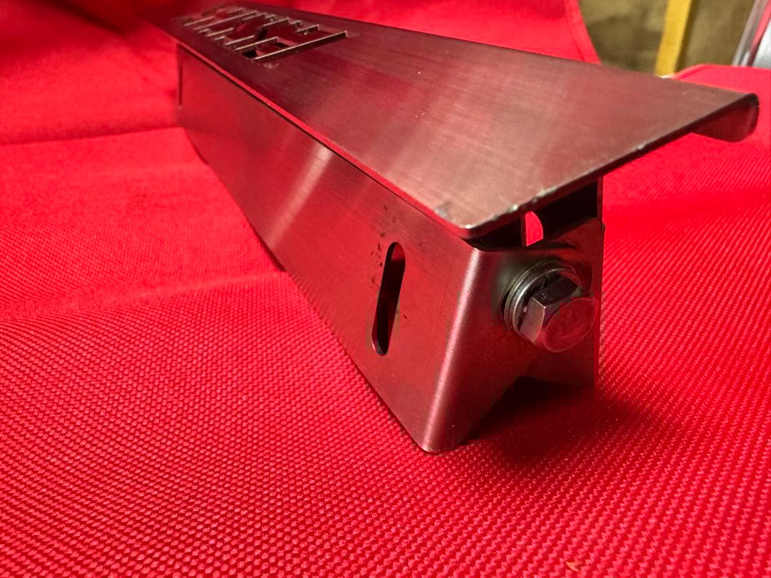 CRS essexステンレスナンバーステー角度調整可能廃盤貴重品中古