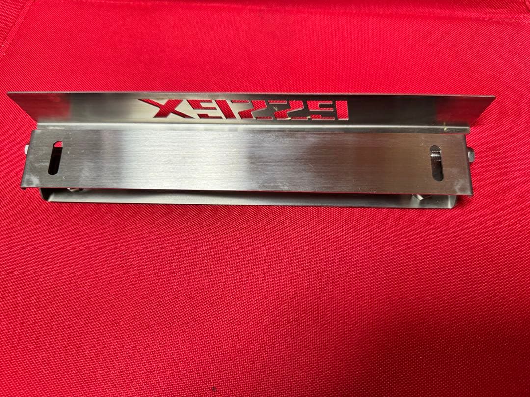 CRS essexステンレスナンバーステー角度調整可能廃盤貴重品中古