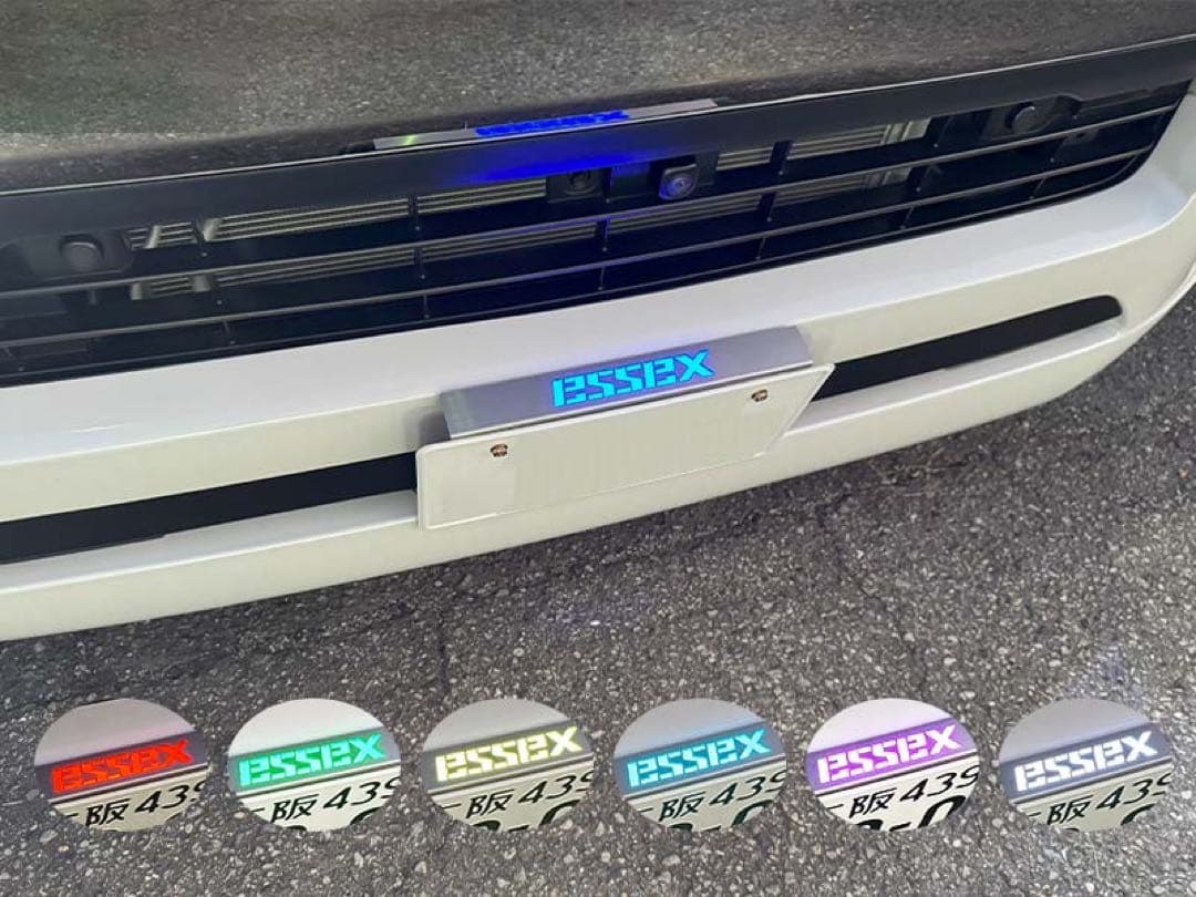 CRS essexステンレスナンバーステー角度調整可能廃盤貴重品中古