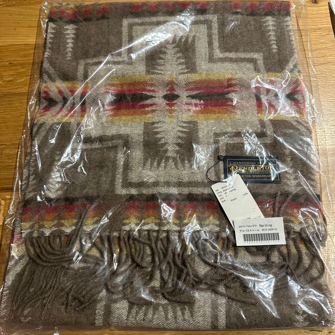nature 【新品】ペンドルトン　ストール　アルパカ