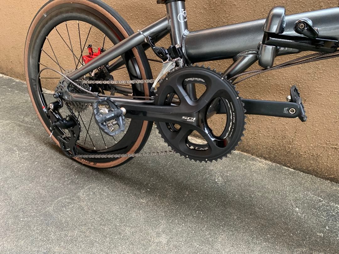 軽量★DAHON Vitesse★フルリメイク★セミ油圧ブレーキ、451ホイール