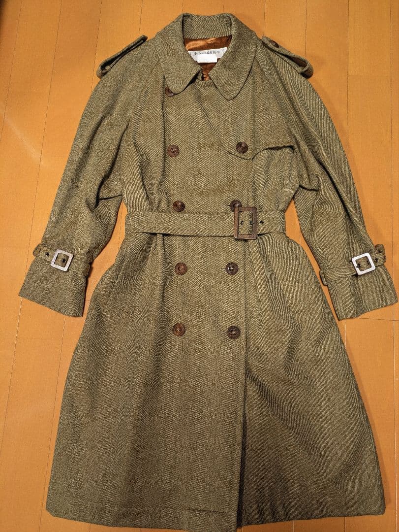 70s Saint Laurent Rive Gauche ウールコート