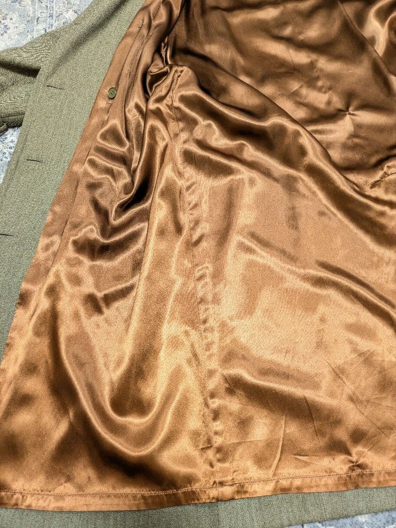 70s Saint Laurent Rive Gauche ウールコート