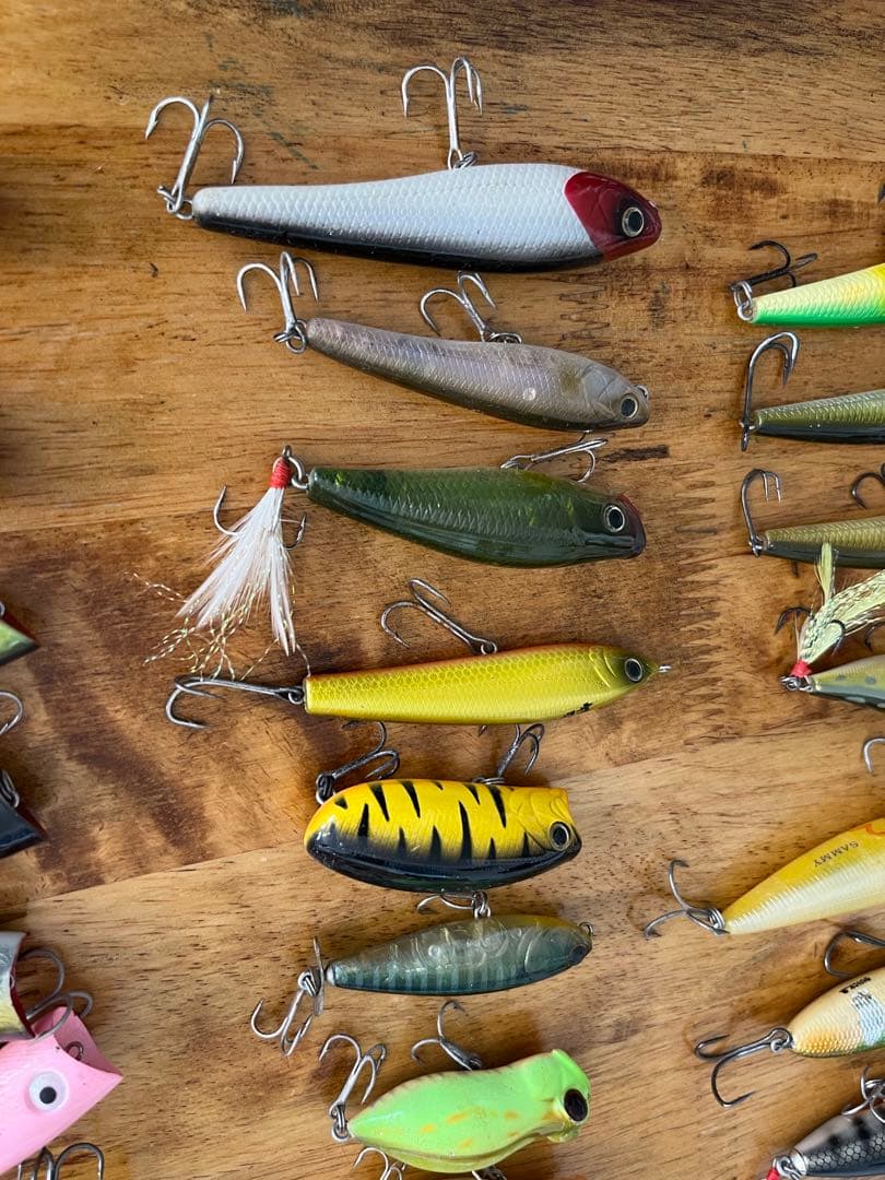 メガバス等　ルアー27点セット　ドッグX パロット入り