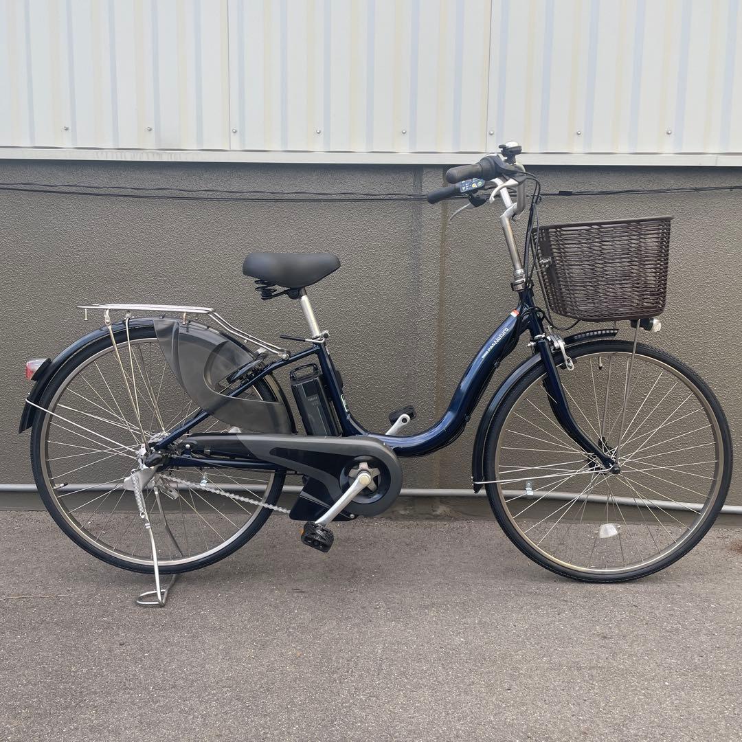 【バッテリー大容量12.3Ah】ヤマハ電動アシスト自転車26インチブルー