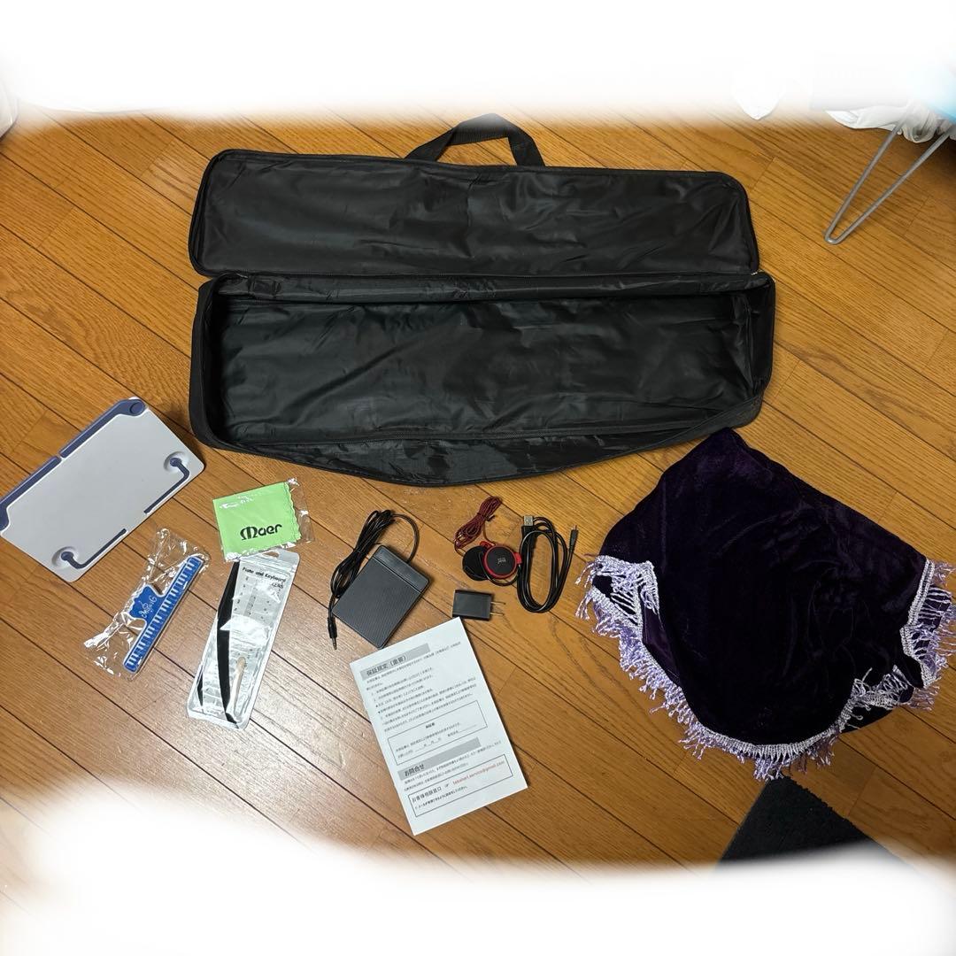 88鍵盤 電子キーボード キャリーケース付き