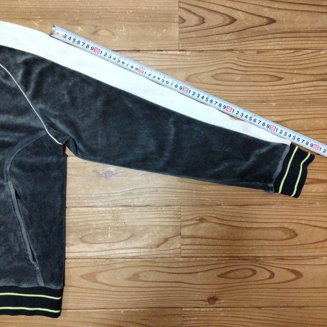 PUMA ベロア ジャージセットアップ Lサイズ グレー