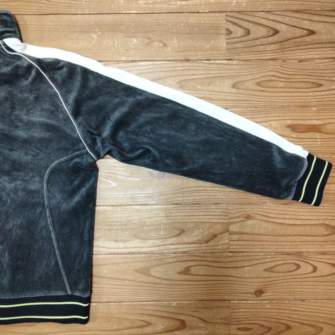 PUMA ベロア ジャージセットアップ Lサイズ グレー