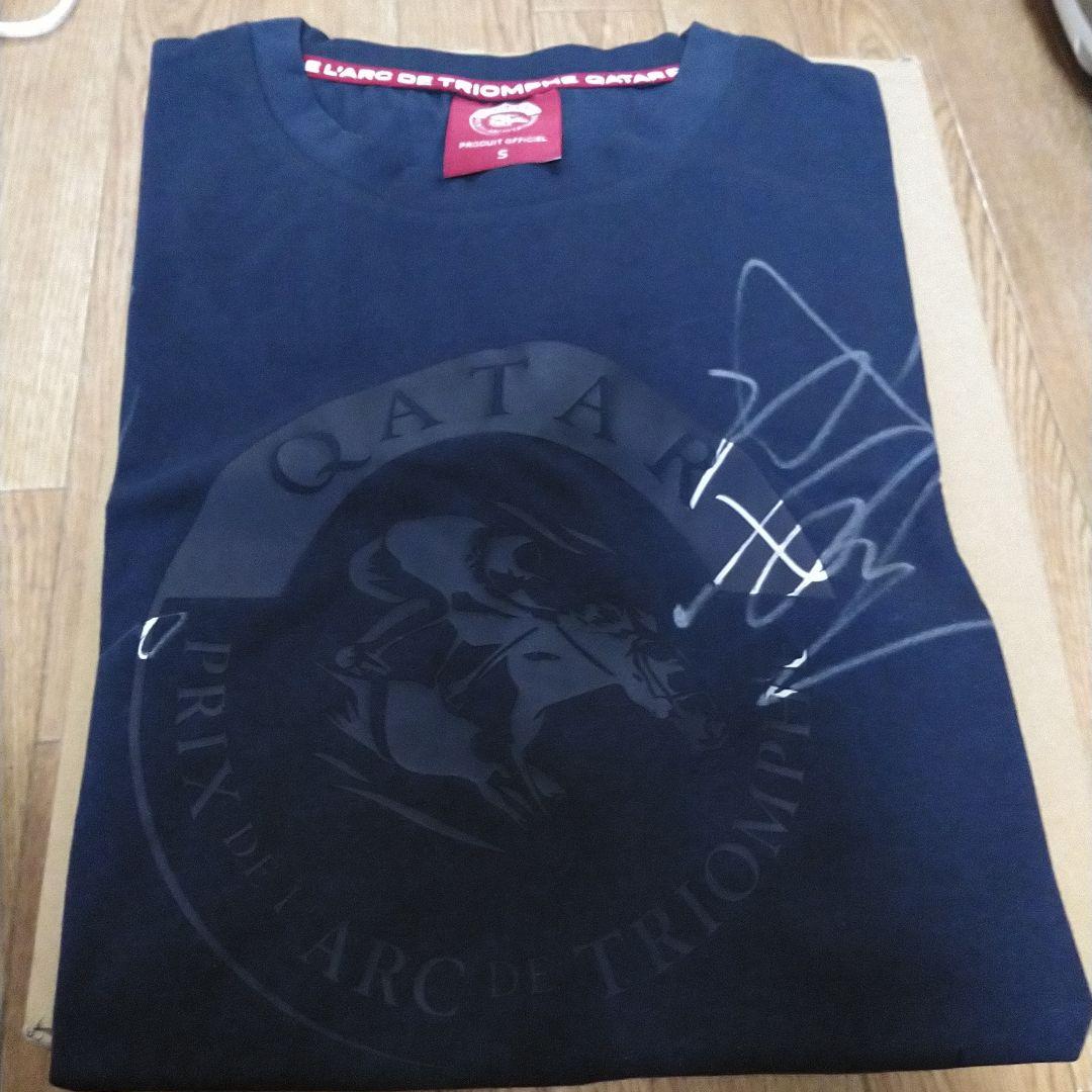 ゼ*ー様 武豊&坂井瑠星騎手直筆サイン入り TシャツSサイズ