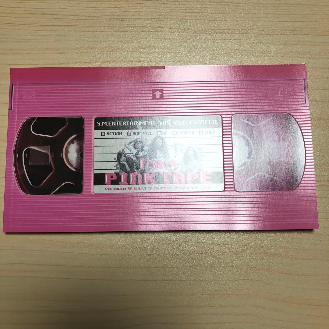 ★ レア ★f(x) PinkTape ソルリ トレカ付き