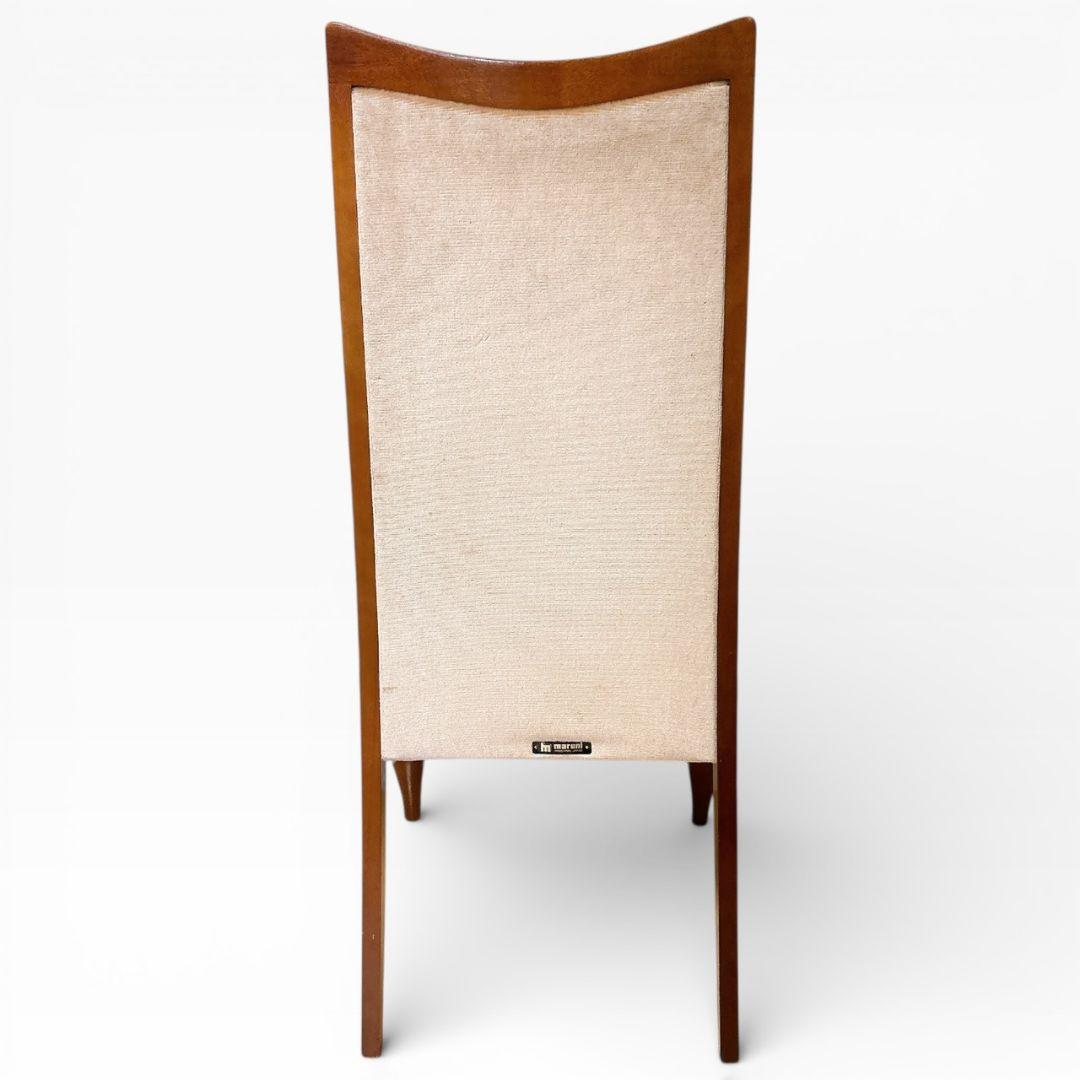 マルニ木工 ベルサイユチェア ダイニングチェア 猫足 鋲打ち アンティーク 希少