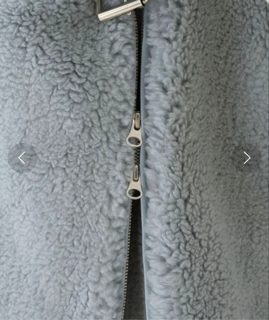 最終お値下げ！　IENA　venitボアライダースベスト　美品