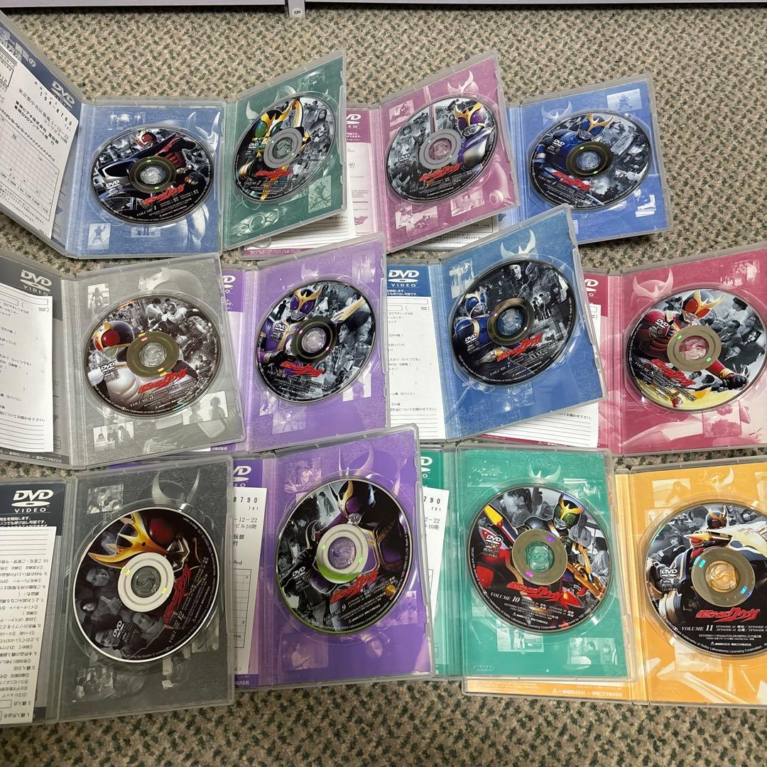 仮面ライダークウガ　DVD 全12巻セット