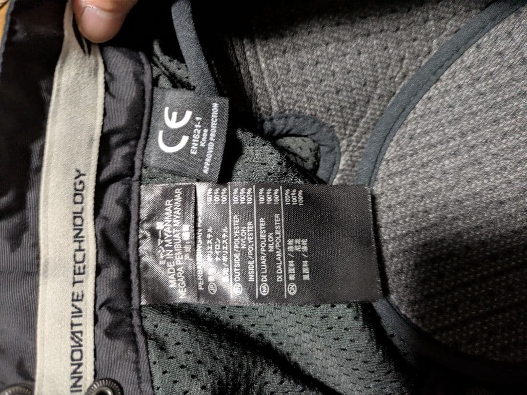 TAICHI バイク用パンツ M ブラック（春夏用）