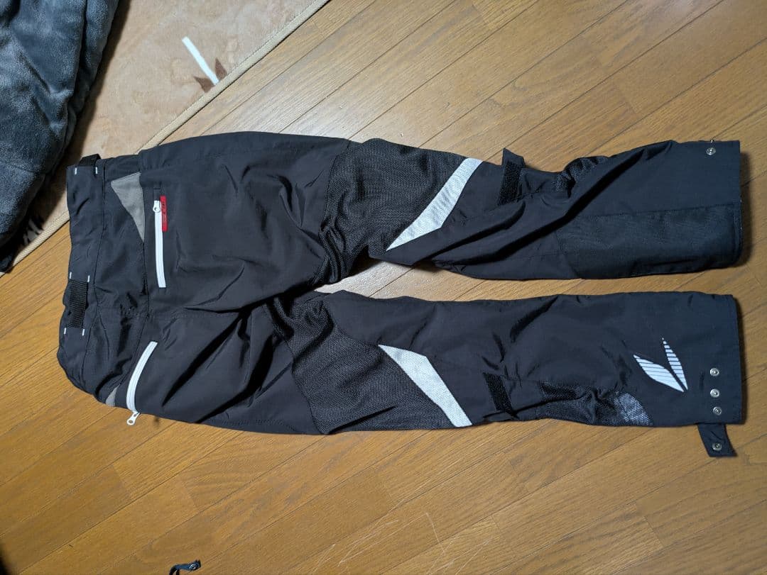 TAICHI バイク用パンツ M ブラック（春夏用）