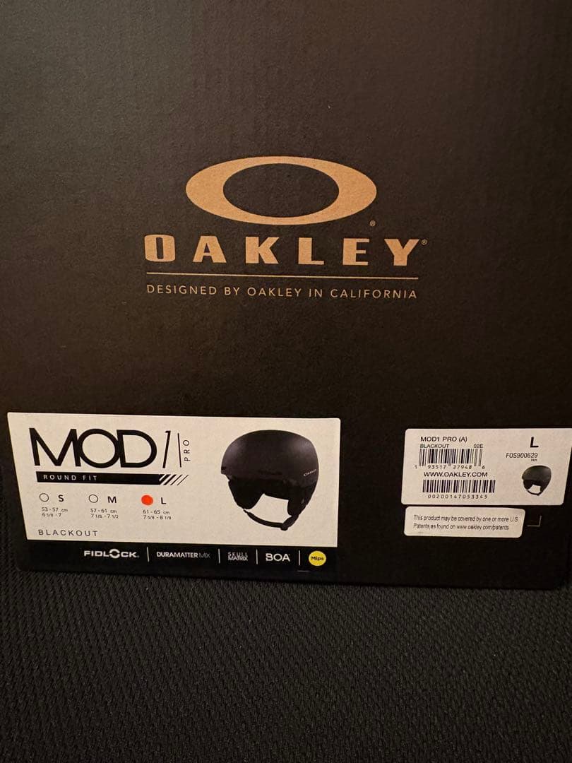 ぶやっちOakleyMOD1PROヘルメット L (61-65 cm)新品