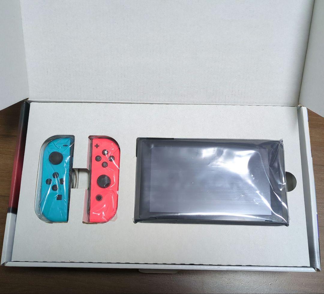 Nintendo Switch 本体 (箱、付属品付)