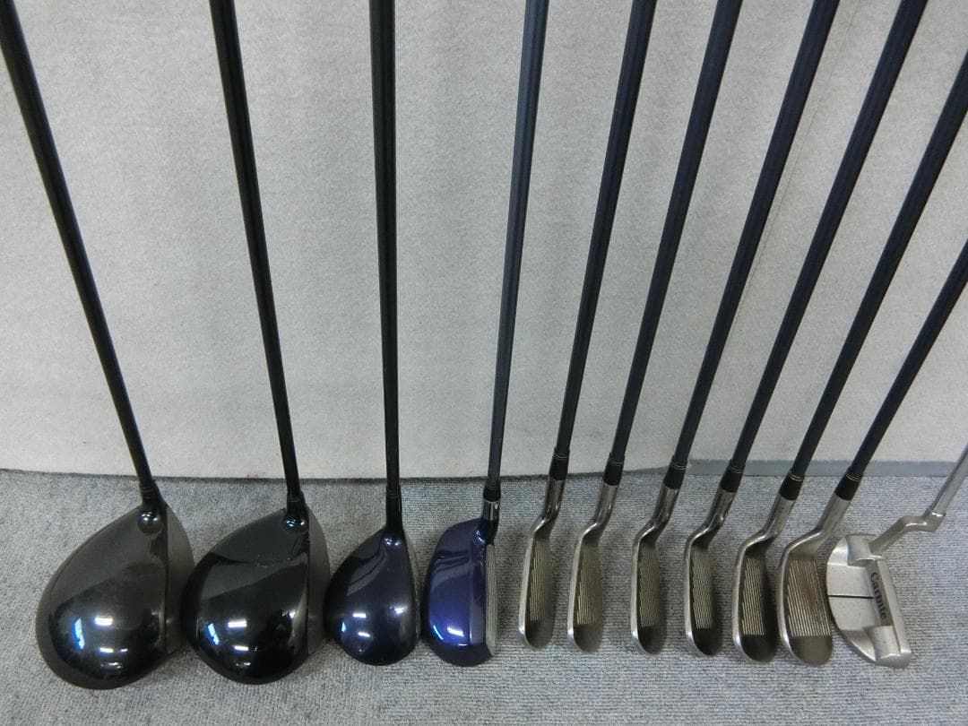 b700 初心者歓迎 ブリヂストン 等メンズゴルフ１１本セット※Ｄｒ２本入り