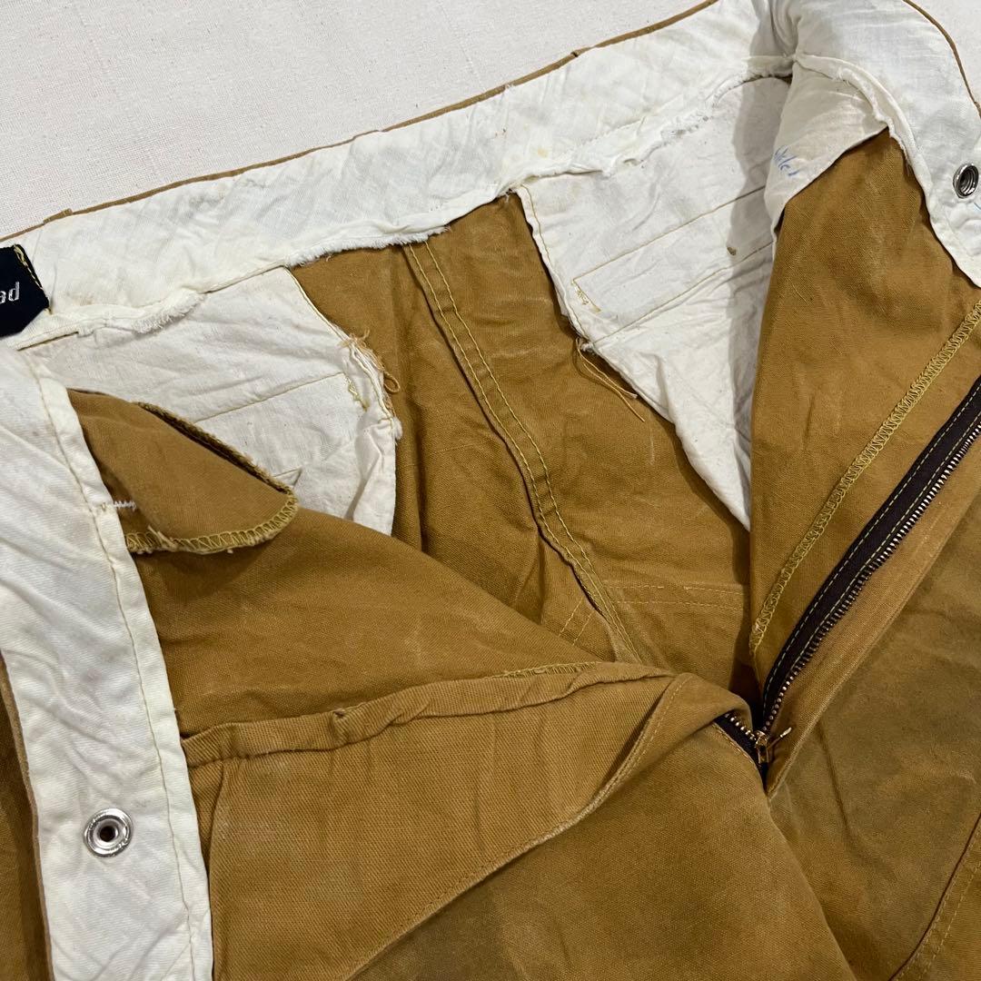 チェキダイ W36 雰囲気良 70s Red Head ダック パンツ