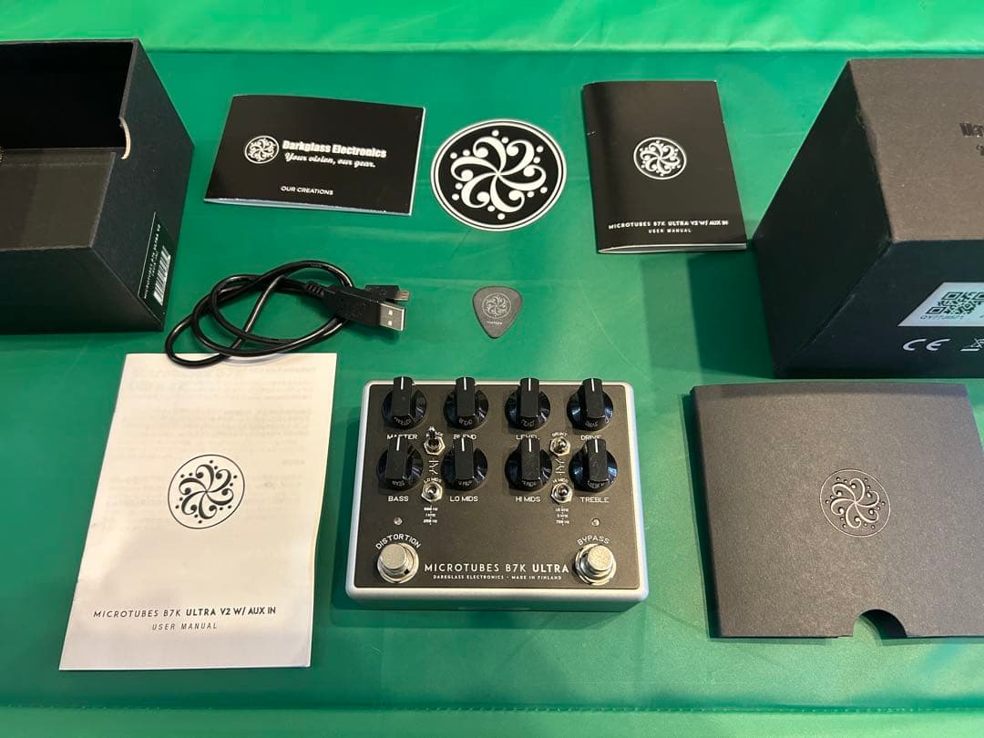 USED美品ダークグラスMicrotubes B7K UltraV2AUX in