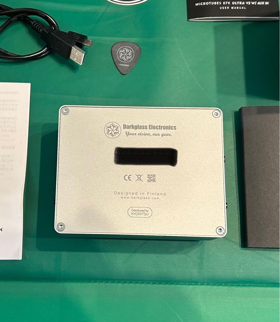 USED美品ダークグラスMicrotubes B7K UltraV2AUX in
