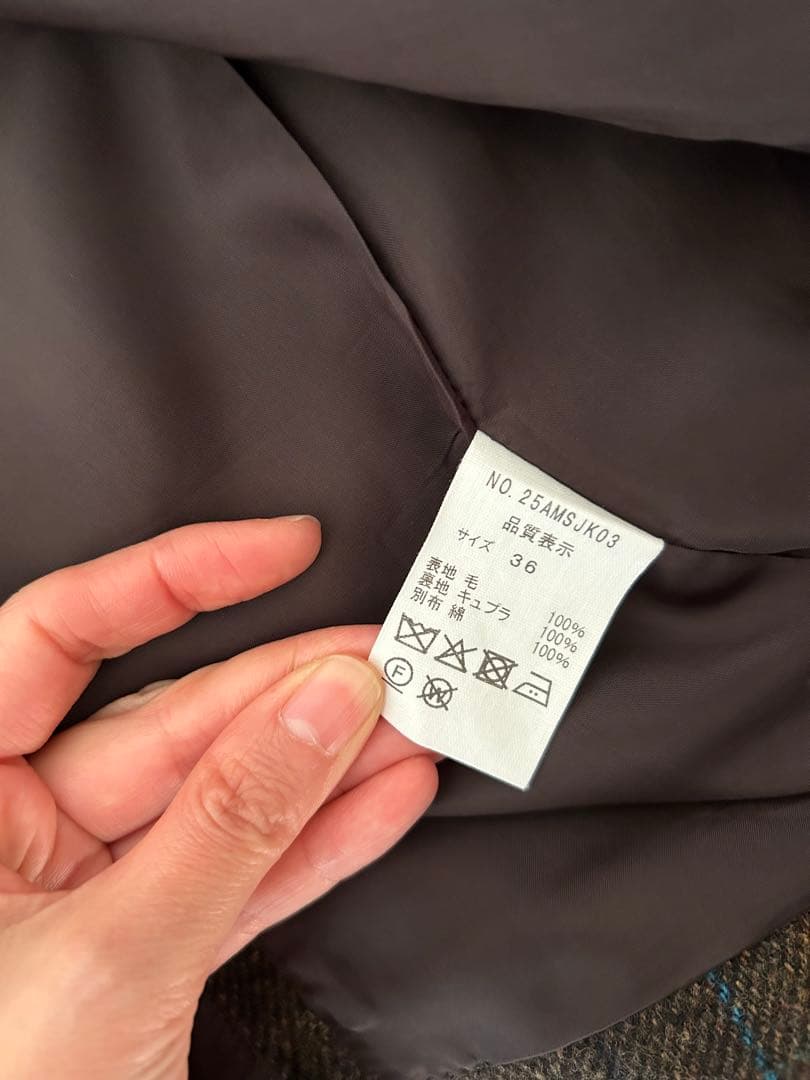 【ほぼ新品！完売品！】WOOL SINGLE BREASTED JACKET