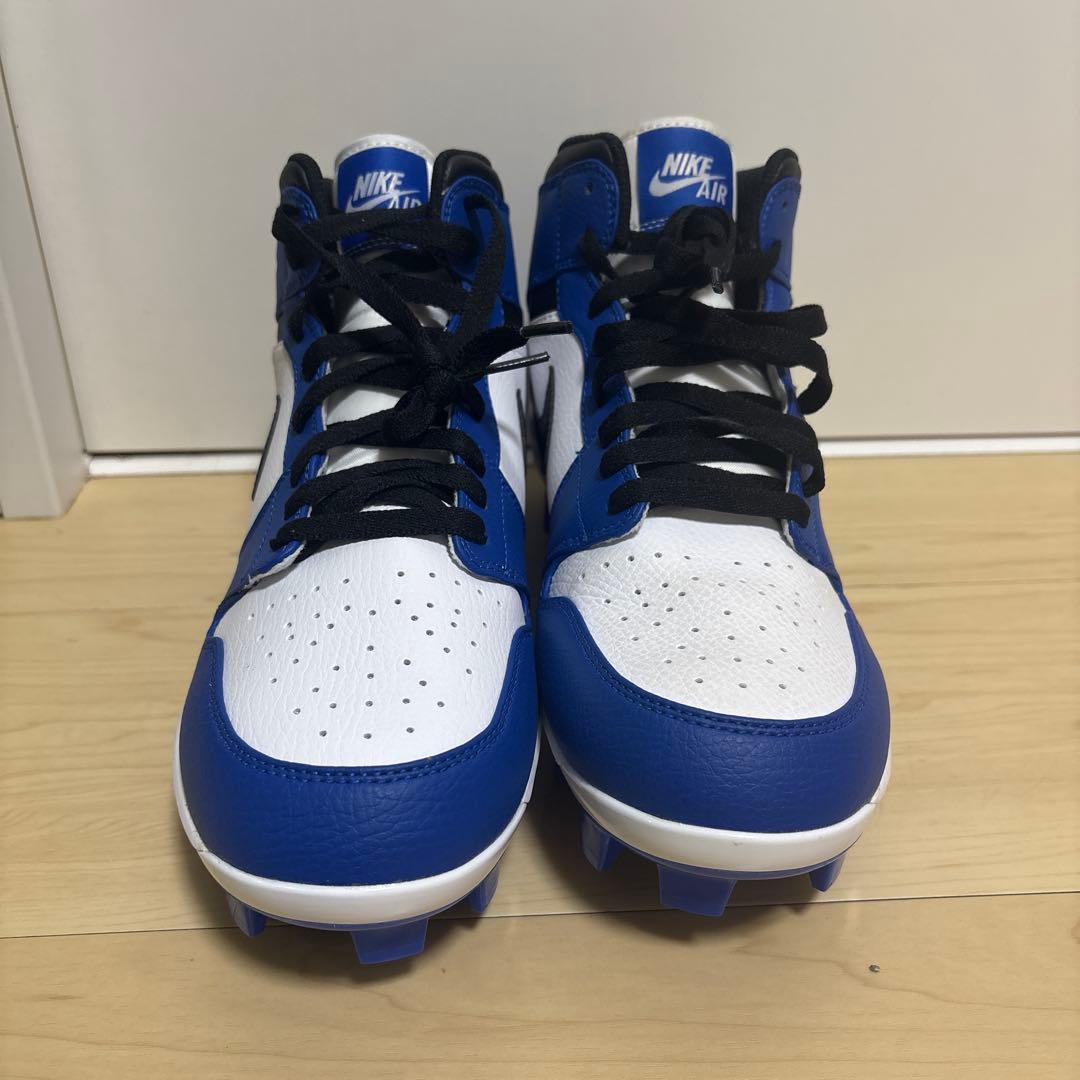 【新品】【日本未発売】ジョーダン1レトロの野球・アメフトスパイク！