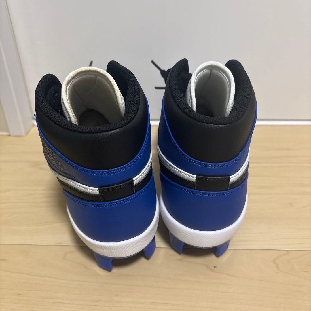 【新品】【日本未発売】ジョーダン1レトロの野球・アメフトスパイク！
