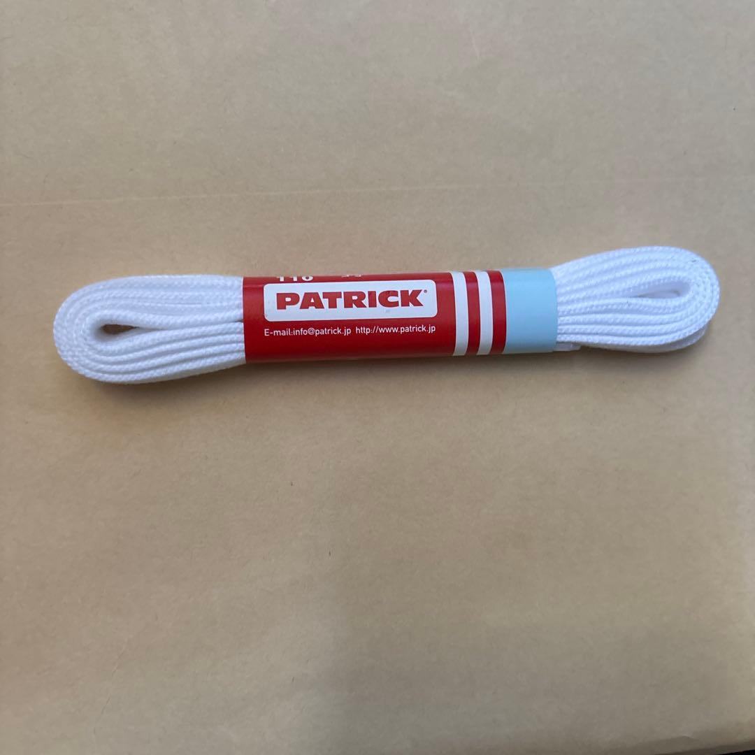 PATRICK 本革ブラック スニーカー39 男女兼用　新品靴紐付き　週末値下げ