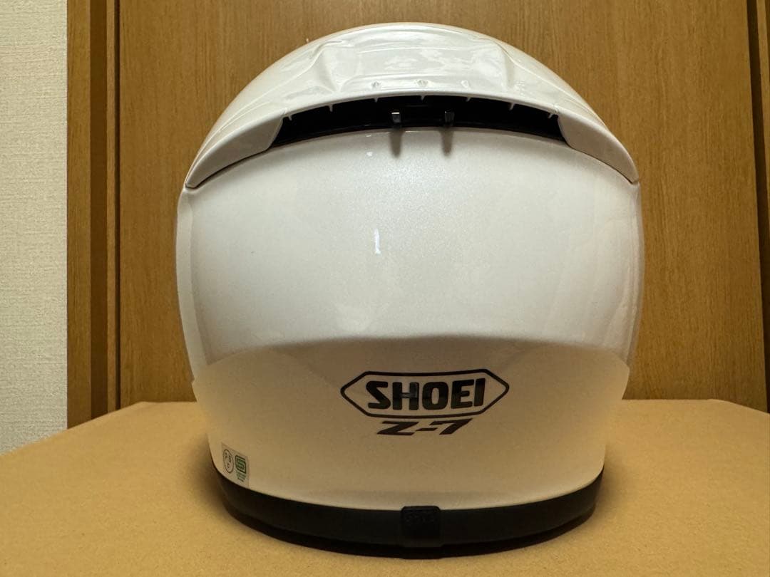 未使用品！ SHOEI Z-7 ヘルメット Lサイズ ミラーシールド付！