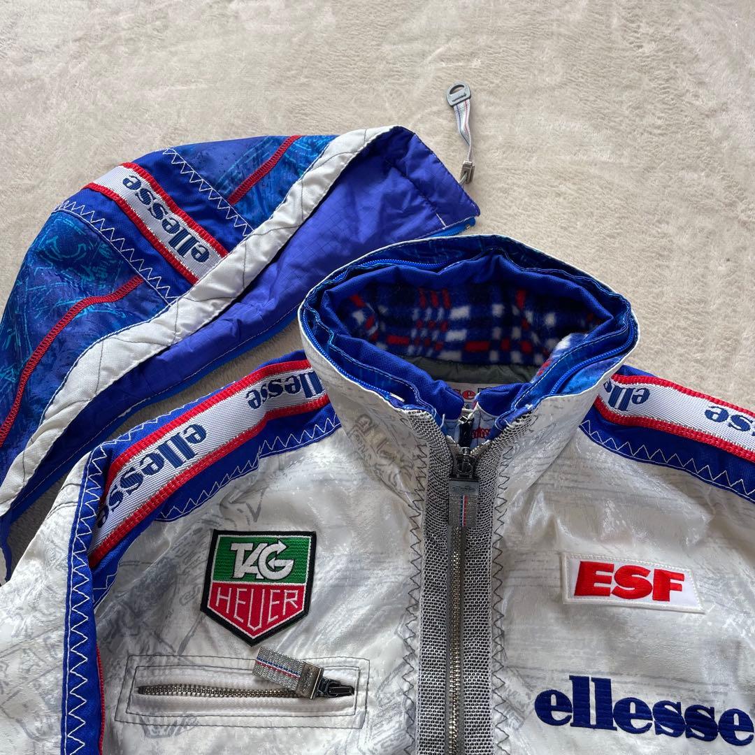 ellesse ココリコ　フランス代表　スキー　ウェア　セットアップ