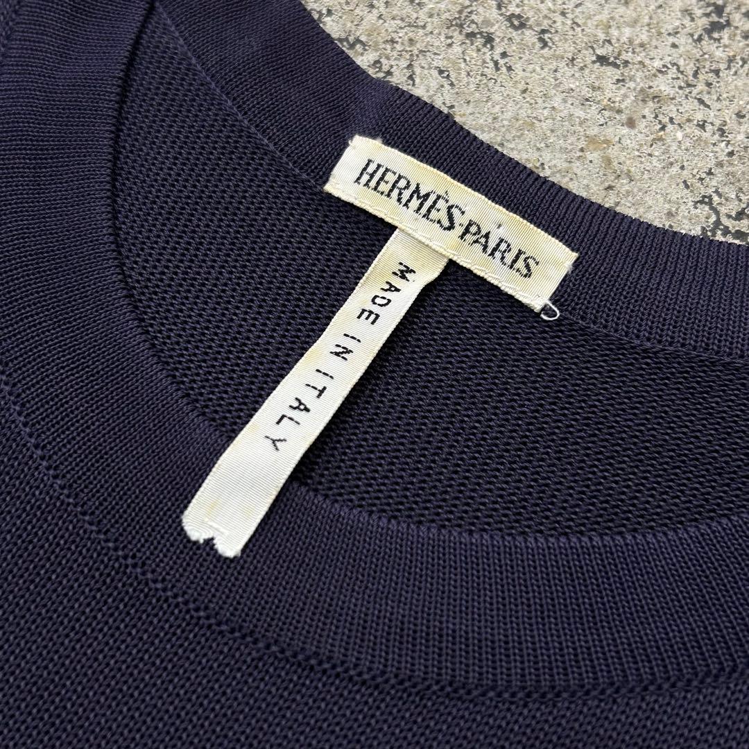 2001ss マルジェラ期 HERMES / レーヨンニット タンクトップ