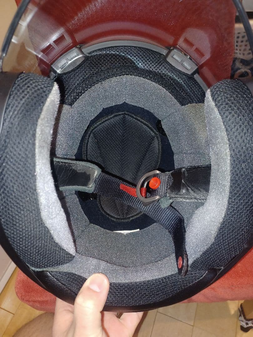 アライ　MZ-F XL ホワイトミラーシールド　ノーマルシールド付き